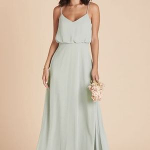 Sage Gwennie Birdy Grey Bridesmaid Dress